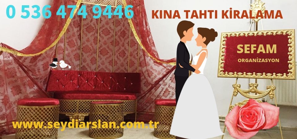 Kına Tahtı Kiralama Sefam Müzik Organizasyon Resimleri