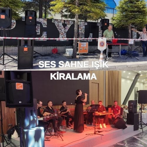 SES SAHNE IŞIK KİRALAMA Resimleri